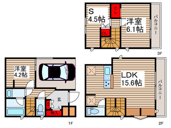 Kolet市川＃13の物件間取画像